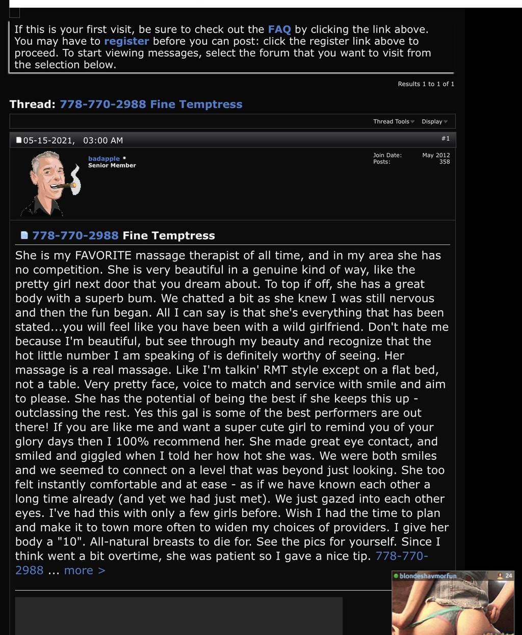 Incall AVAILABLE 778_770_2988; 2 days left GP 