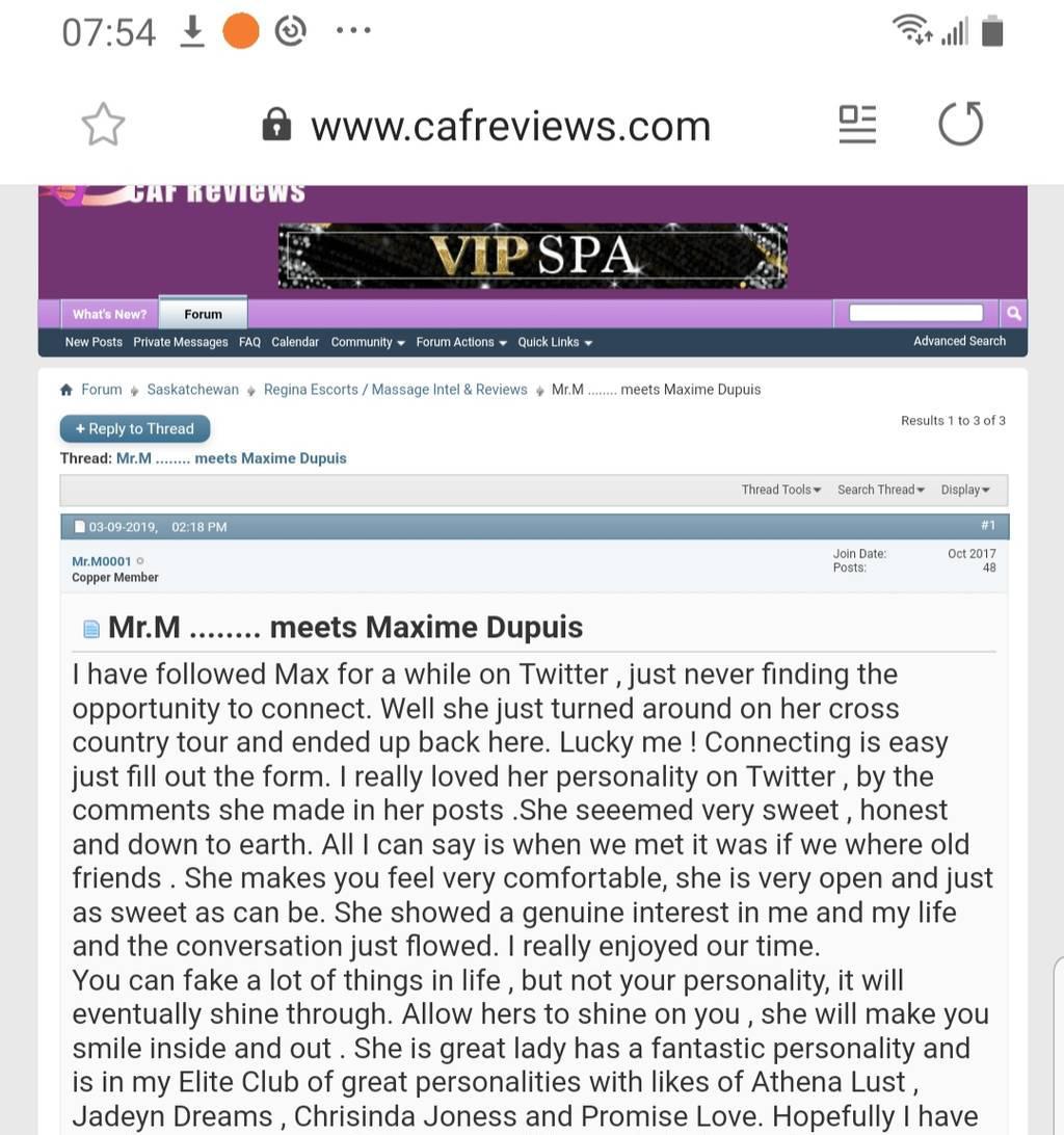 Classy All natural HIGH ENERGY French Maxime|