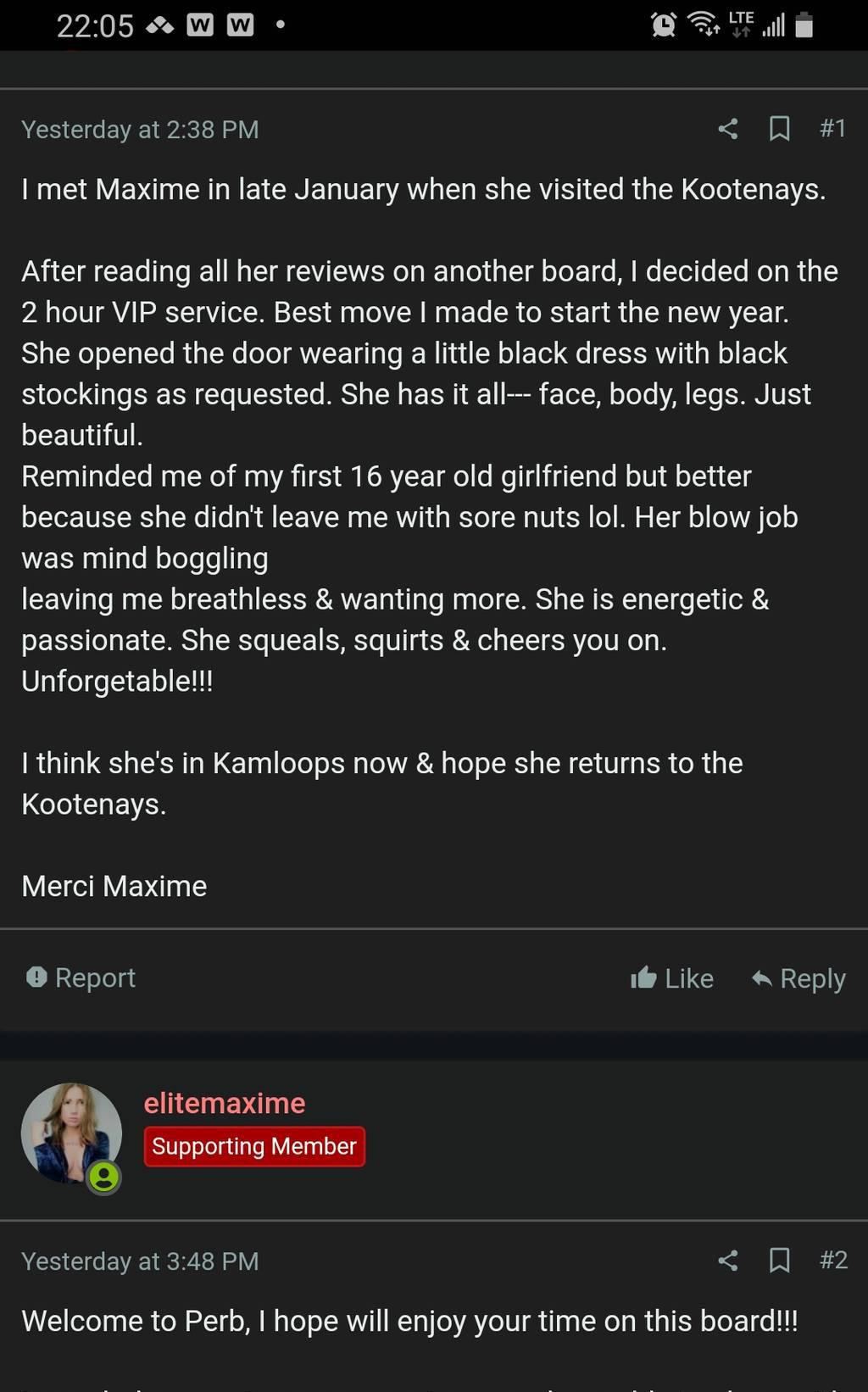 Classy All natural HIGH ENERGY French Maxime|