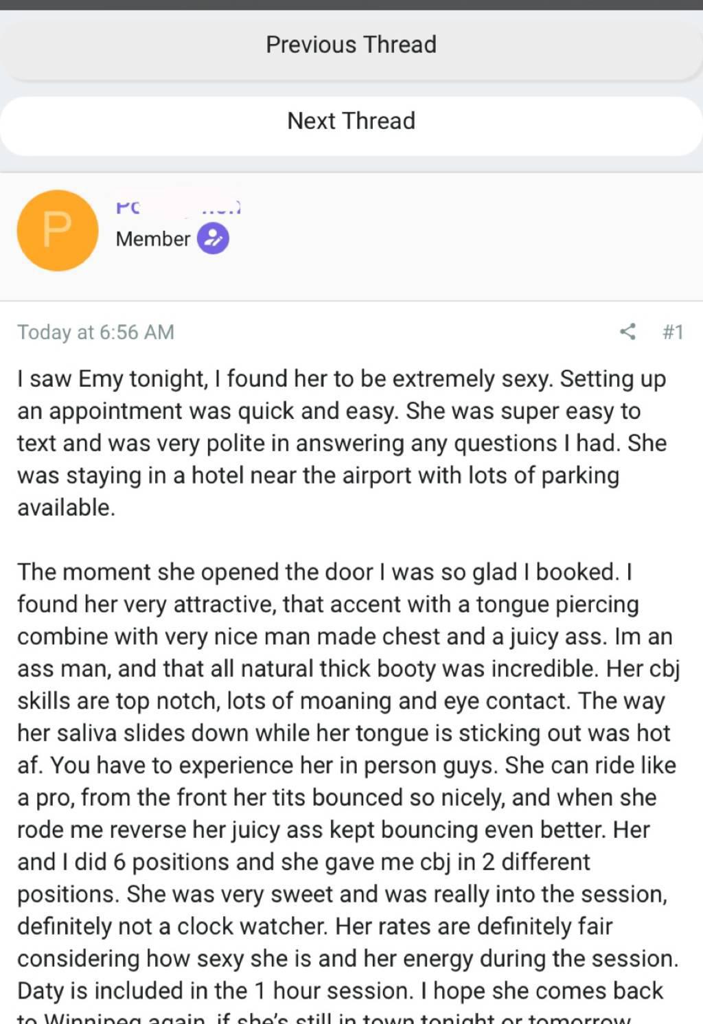 ♡ Salmon Arm ♡ Emy ♡ Good reviews 100% Real ♡ Only tonight