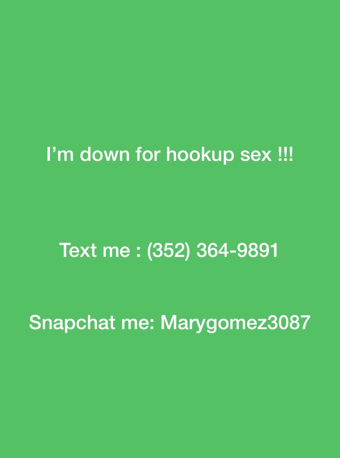 Hookup sex
